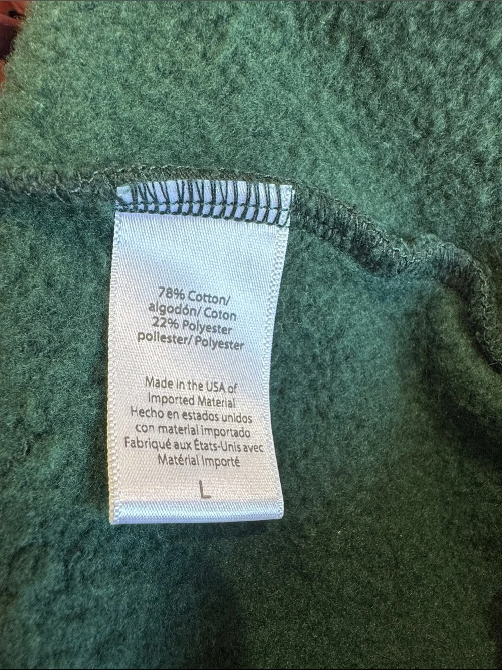 Beyond Yoga Men's Half-Zip Fleece Pullover in Dark Green #573